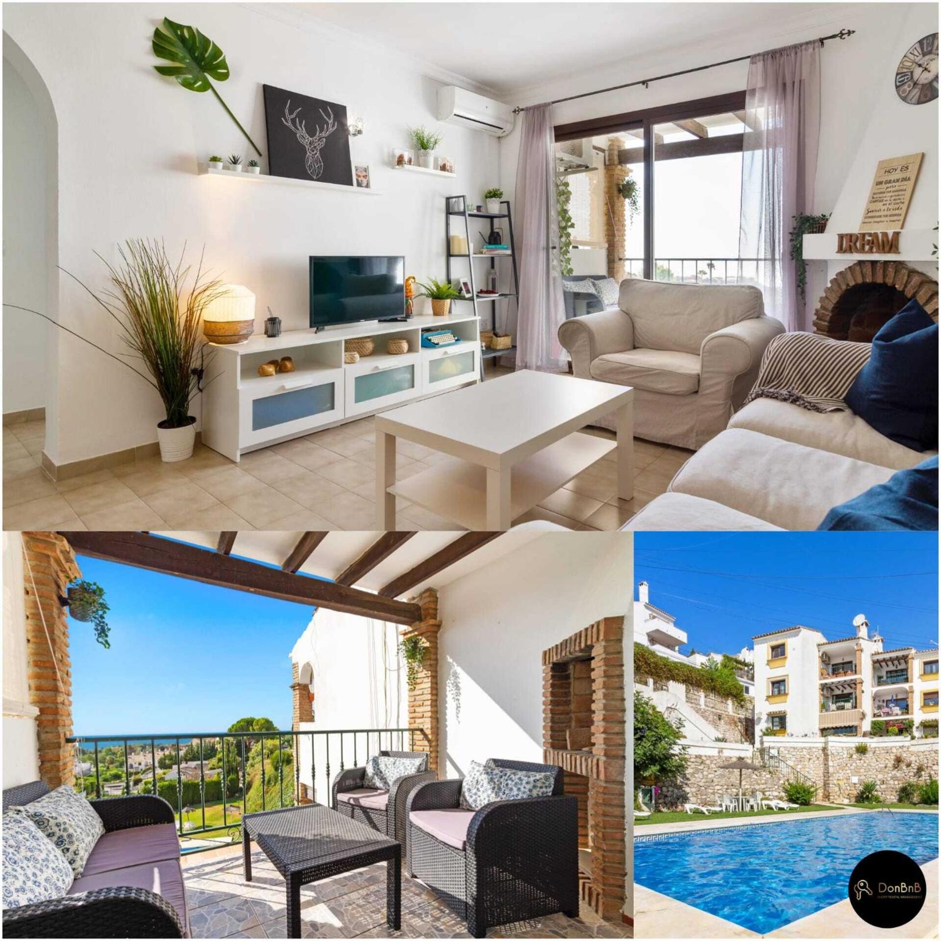 Sea View Apartment In Benalmadena La Capellania מראה חיצוני תמונה